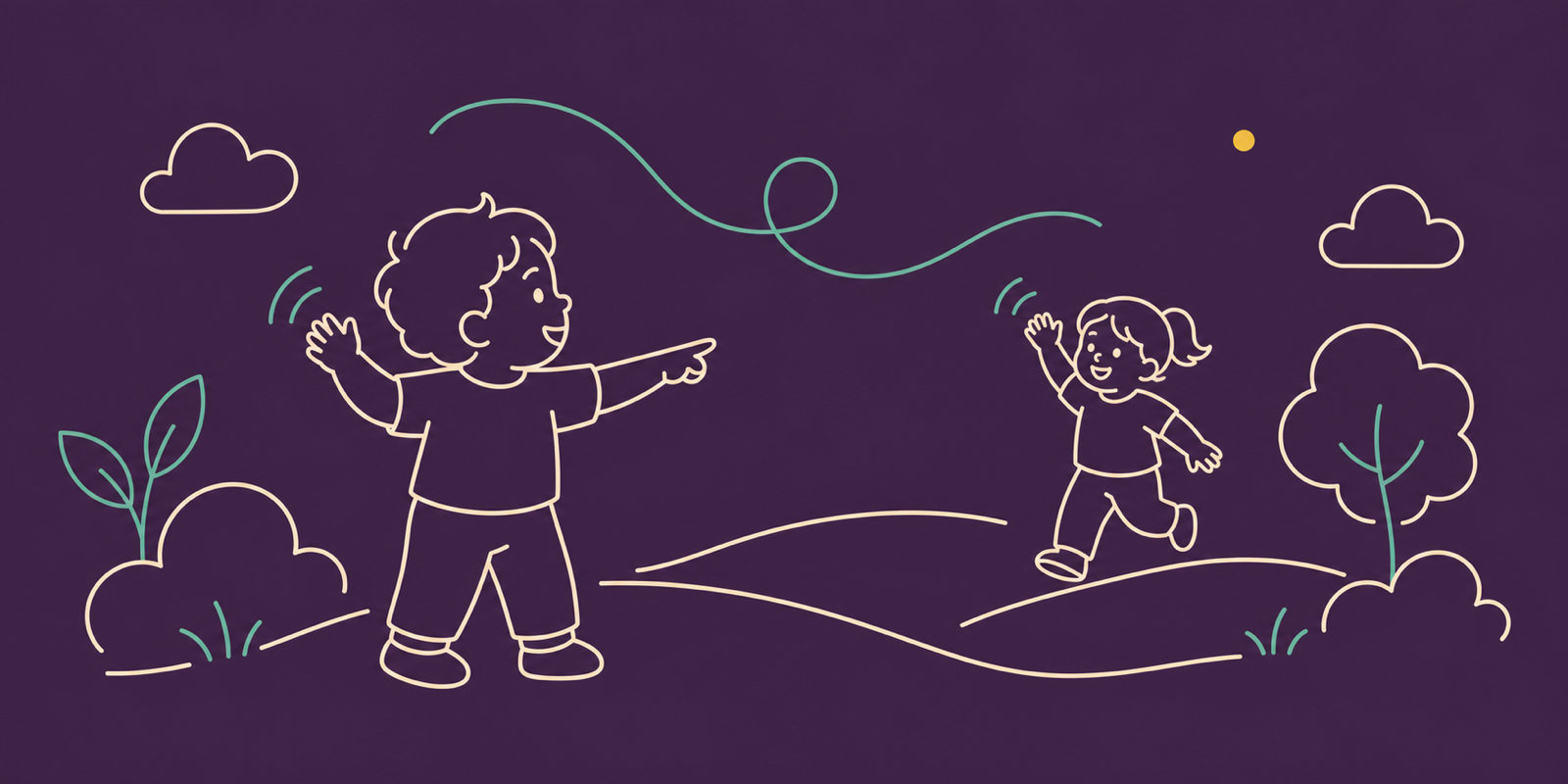 Pointing, waving, sharing: the social milestones we forget to watch